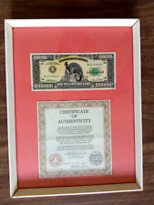 Million dollar framed for sale  UK