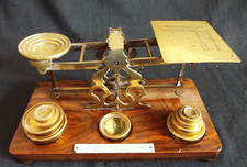 Vintage brass postal for sale  LIGHTWATER