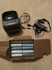 Usado, Impressora de etiquetas de código de barras Zebra GX430t GX43-102412-000 desempenho cera Qtd. 10 USB comprar usado  Enviando para Brazil