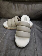 Chinelos masculinos KOOLABURRA by UGG Rommie em cinza duna tamanho 9, 11 NOVO! comprar usado  Enviando para Brazil