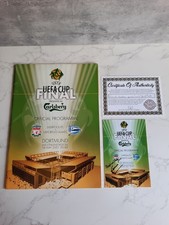 Liverpool signed programme for sale  CHESTER
