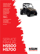 Hisun hs500 hs700 for sale  Roanoke