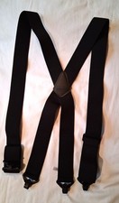 Men black suspenders for sale  Plentywood