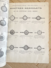 Ancien catalogue montres d'occasion  Nantes-