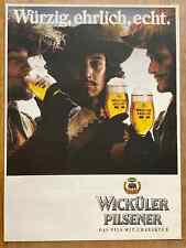 Wicküler pilsener bier gebraucht kaufen  Aßlar