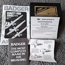 Badger airbrushes gravity for sale  POULTON-LE-FYLDE