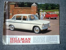 Hillman super minx for sale Hillman super minx for sale  LONDON