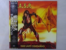 W.A.S.P. The Last Command Capitol ECS-91134 Japan promo VINYL LP OBI, usado comprar usado  Enviando para Brazil