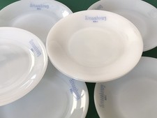 Assiettes plates publicitaires d'occasion  Écourt-Saint-Quentin
