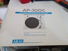 Akai giradischi 100c usato  Collazzone