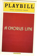 Chorus line playbill for sale  Riverside