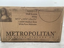 Arandela de parede Metropolitan N2031-1 - 6" de altura iluminação interna comprar usado  Enviando para Brazil