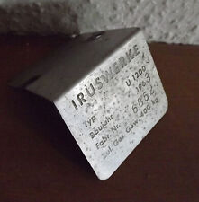 Typenschild irus u1200 gebraucht kaufen  Dobel