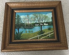 Vintage oil painting for sale  Trenton