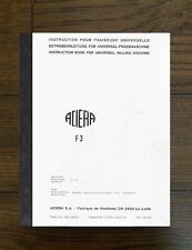 Operator instructions manual d'occasion  Expédié en Belgium