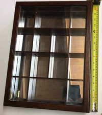 Wooden glass fronted for sale  WOLVERHAMPTON