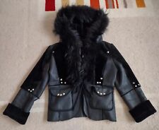 Jacke lammfelljacke lederjacke gebraucht kaufen  Hamburg