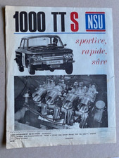 Feuillet nsu 1000 d'occasion  Rognonas