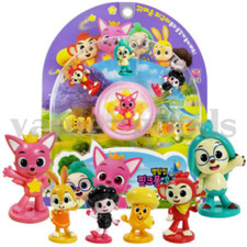 Conjunto de 6 bonecos Pinkfong Wonderstar Detective Pinkpong Hogi Poki Myon Jenny Rachel, usado comprar usado  Enviando para Brazil