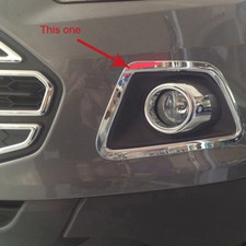 Usado, Tampa do farol de neblina dianteiro cromado acabamento para Ford Ecosport 2013 2014 2015 2016 comprar usado Usado, Tampa do farol de neblina dianteiro cromado acabamento para Ford Ecosport 2013 2014 2015 2016 comprar usado  Enviando para Brazil