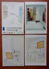 Lot postcards signed d'occasion  Expédié en Belgium