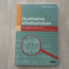 Philipp mayring qualitative gebraucht kaufen  Ginsheim-Gustavsburg