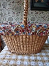 Retro wicker shopping for sale  LOWESTOFT