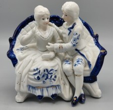 Scène galante porcelaine d'occasion  Villers-Bocage