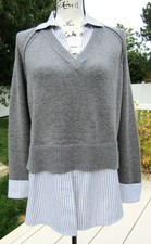 Elan gray sweater for sale  Sturgeon Bay