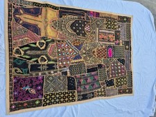 Ancienne tenture patchwork d'occasion  Toulon-