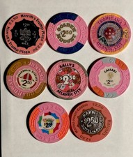 2.50 casino chips for sale  Pine Beach