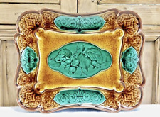Rare plat barbotine d'occasion  Crémieu