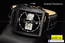 Relógio Invicta S1 Rally 45mm cronógrafo mostrador preto pulseira de tom preto SS, usado comprar usado  Enviando para Brazil