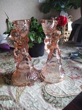 Vintage pink depression for sale  Dundee
