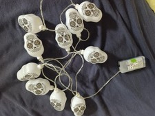 Lichterkette totenkopf motiv gebraucht kaufen  Berlin