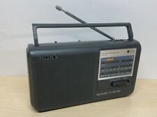 Rádio Sony ICF-36 Weather-TV-AM-FM - Testado - Funciona muito bem! Ótimo! AC ou bateria comprar usado  Enviando para Brazil