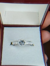 Größe eleganter damenring gebraucht kaufen  Dresden