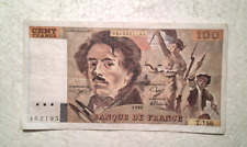 Banconota cento franchi usato  Bari
