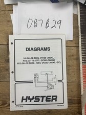 Diagramas elétricos de empilhadeira HYSTER H165XL H190XL H210XL H230XL H250XL H280XL, usado comprar usado  Enviando para Brazil