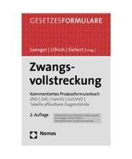 Zwangsvollstreckung kommentier gebraucht kaufen  Trebbin