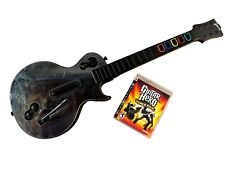 Guitarra Inalámbrica Guitar Hero Red Octane Les Paul Cromo PS3 Con Juego SIN DONGLE segunda mano  Embacar hacia Argentina