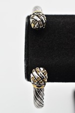 Usado, John Medeiros Canias Collection bracelete bracelete com cabo fio torcido lixeira 6 comprar usado  Enviando para Brazil