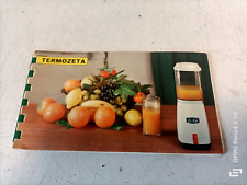 Termozeta libretto ricette usato  Reggio Emilia