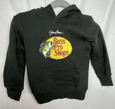 Moletom com capuz Bass Pro preto infantil tamanho XS, usado comprar usado  Enviando para Brazil