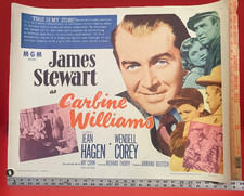 CARBINE WILLIAMS 1965 22X28 MEIA FOLHA PÔSTER FILME JAMES STEWART  comprar usado  Enviando para Brazil