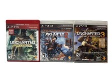 Uncharted - Uncharted 2 - Uncharted 3 Lote De 3 PlayStation 3 2007 PS3 comprar usado  Enviando para Brazil