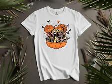 Camiseta unissex Mickey Pumpkin Faces masculina feminina L138 comprar usado  Enviando para Brazil