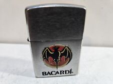 Isqueiro Zippo Vintage Funcionando Rum Bacardi “Bat” 7663/33 comprar usado  Enviando para Brazil