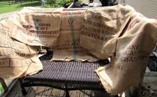 Lot burlap jute for sale  Watseka
