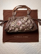 Usado, Isabella Fiore Feminina Elegante Bolsas de Ombro de Couro Marrom Bordado Floral Boho comprar usado Usado, Isabella Fiore Feminina Elegante Bolsas de Ombro de Couro Marrom Bordado Floral Boho comprar usado  Enviando para Brazil